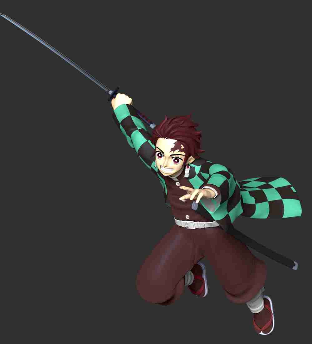 Tanjiro Kamado - Demon Slayer | 3D models download | Creality Cloud