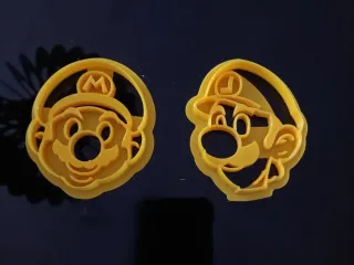 MARIO & LUIGI BROS COOKIE CUTTER