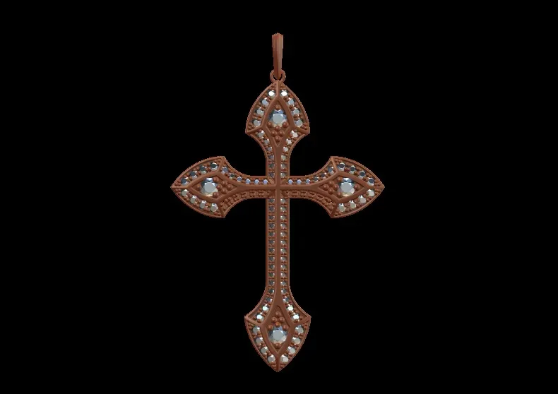 Diamond Cross Pendant