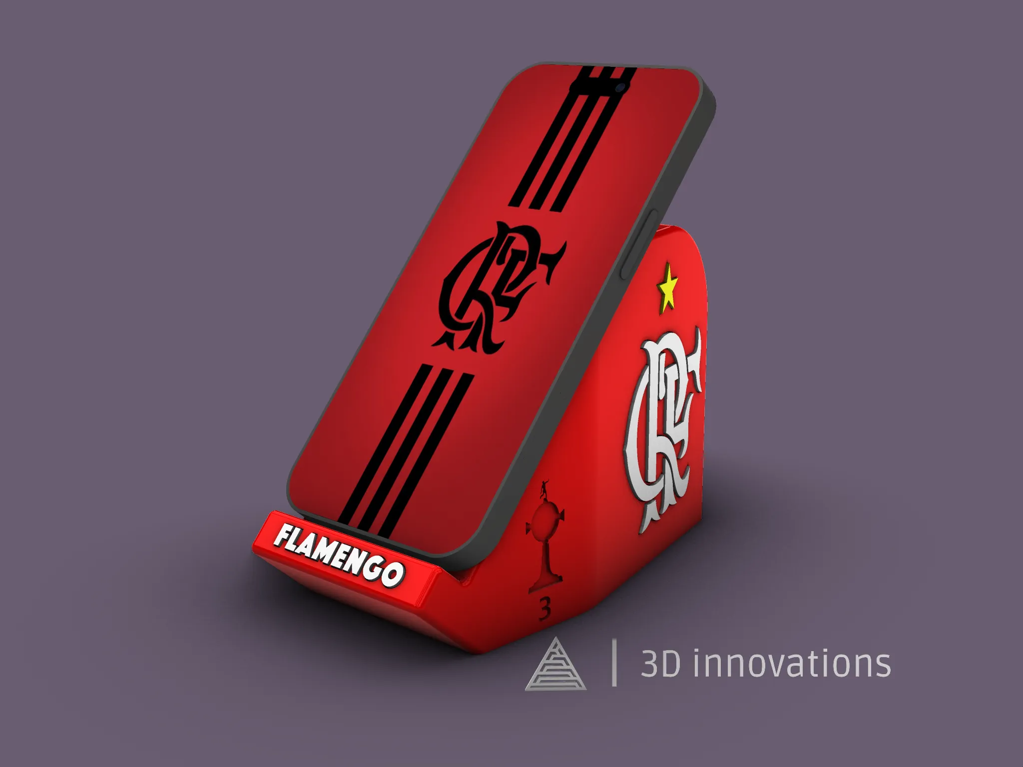 Suporte de Bancada Flamengo para Smartphone