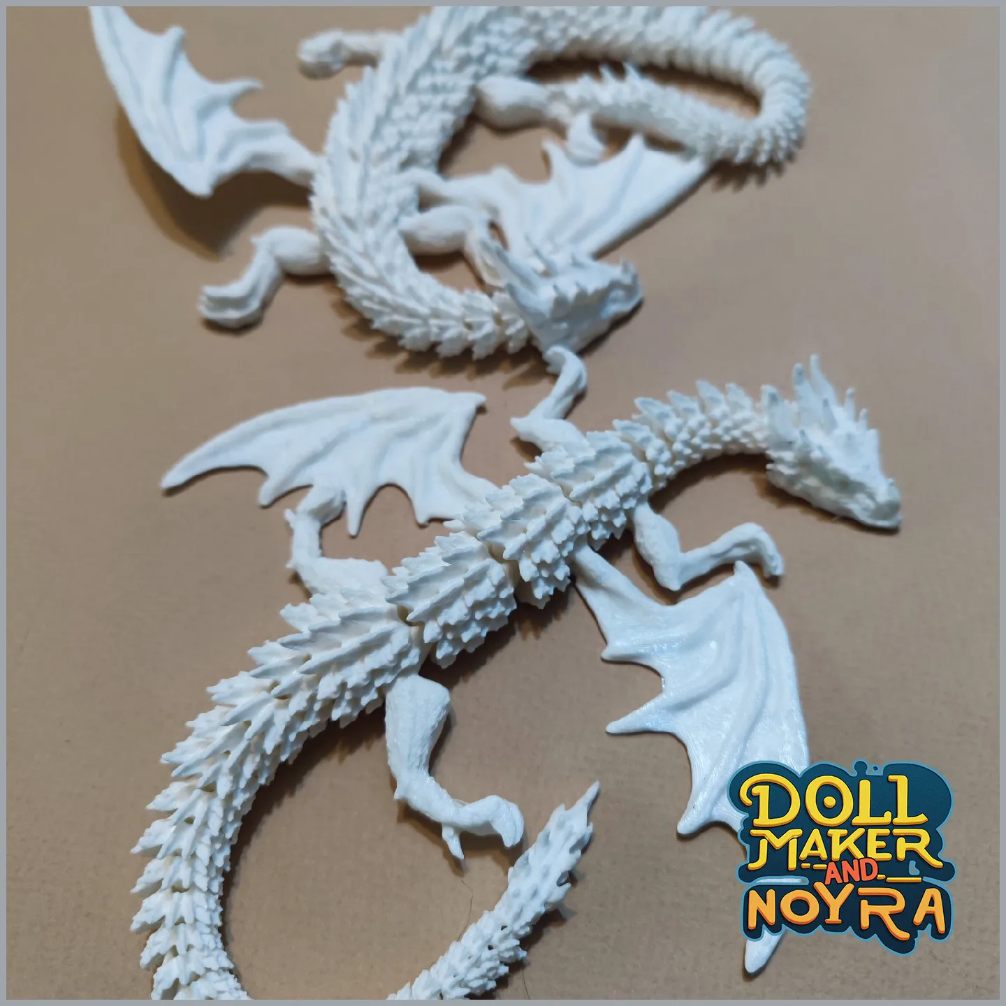 Articulated flying dragon