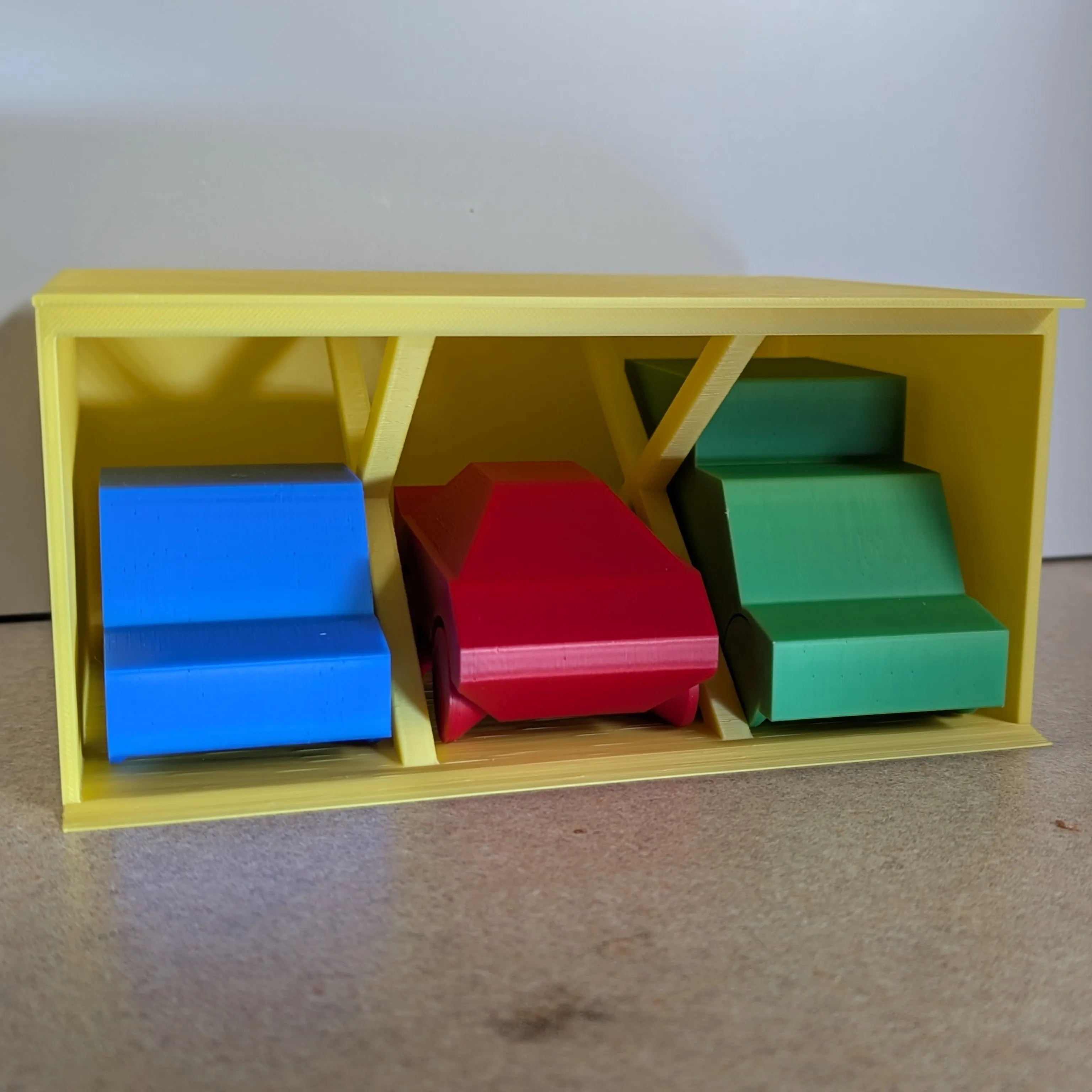 Car, Trucks, and Garage: Print-in-Place
