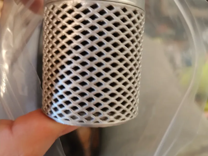 Threaded Lid Spool Storage Dessicant Container