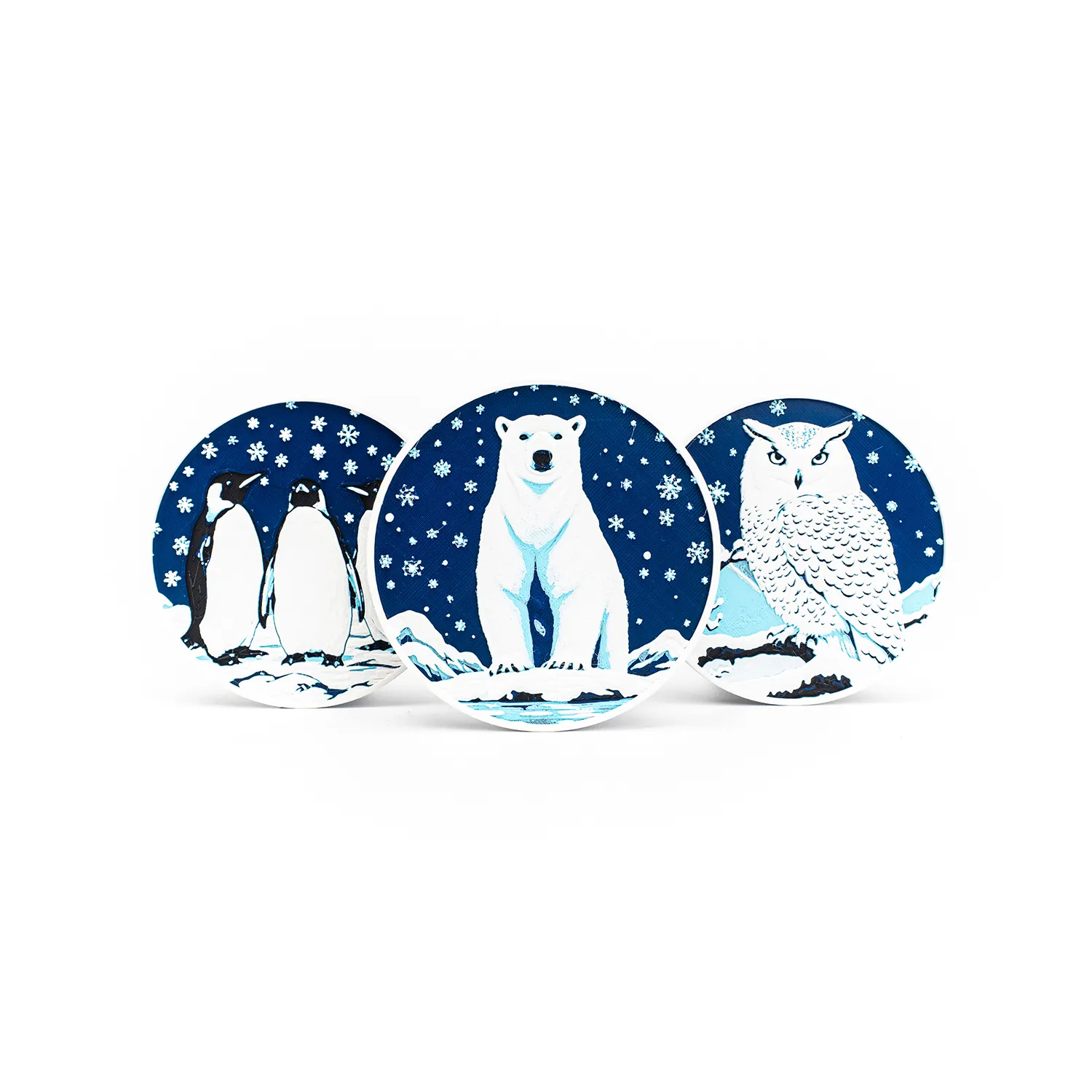 Arctic Wildlife Coasters