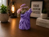 Vase "Wolf" - Modern Geometric Flower Vase-3