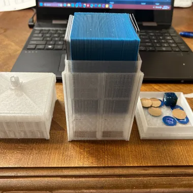 Doctor Who Tardis MtG Deck Box-1