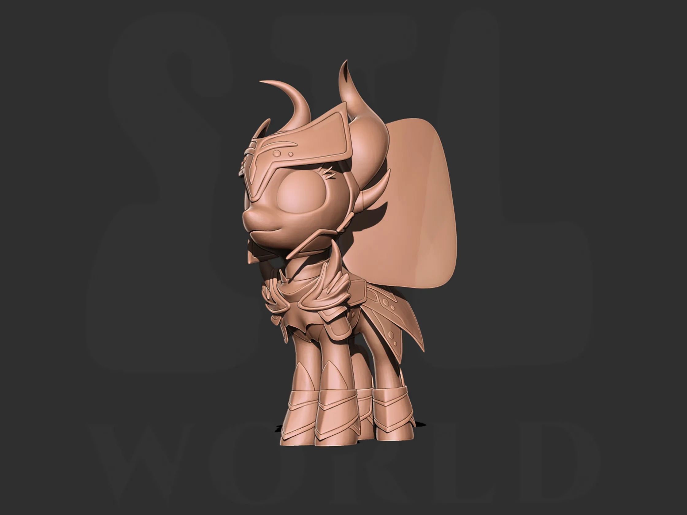 My Little Pony - Armor Pony 3d print model