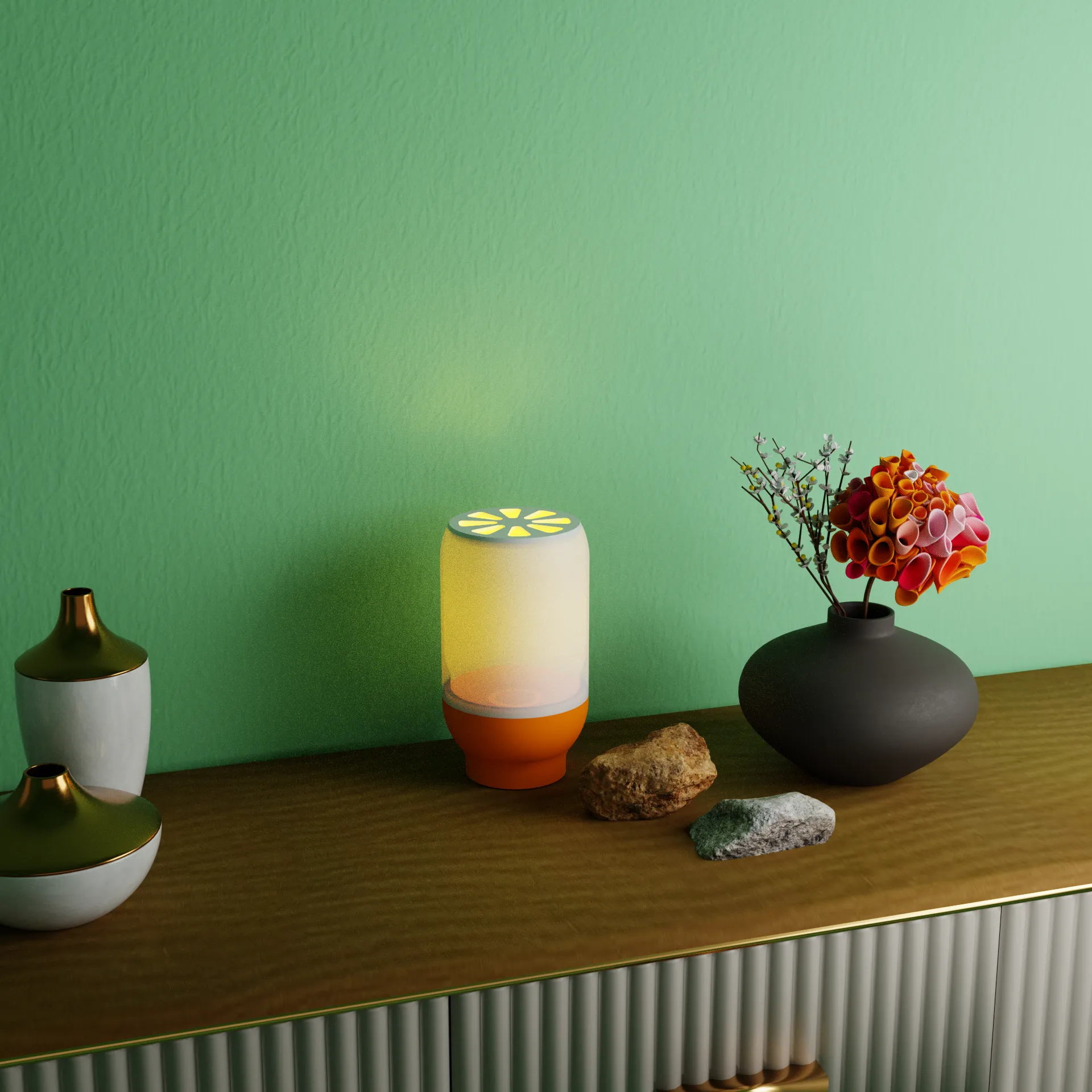 Capsule lamp