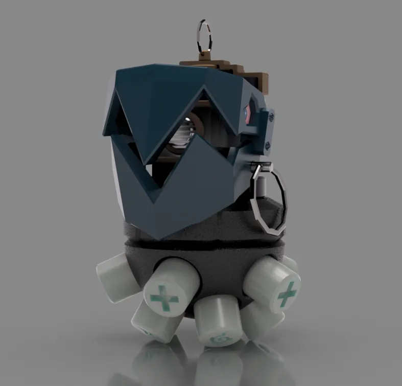 Jinx's Grenade - 3D Printable Model from "Arcane" and "Leagu