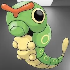 Pokémon Caterpie (#0010) 3D Printing STL File