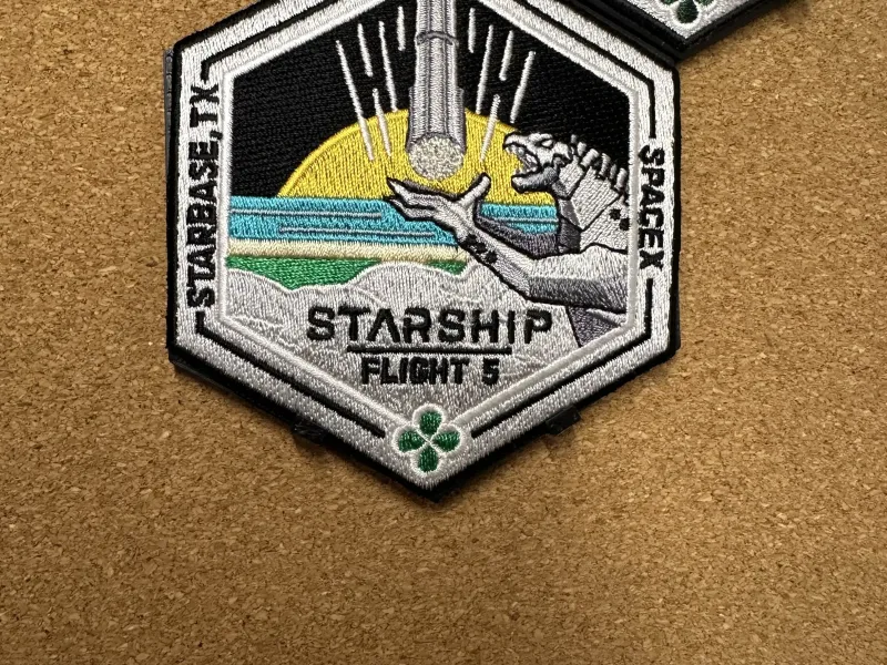 SpaceX Starship Mission Patch Mount