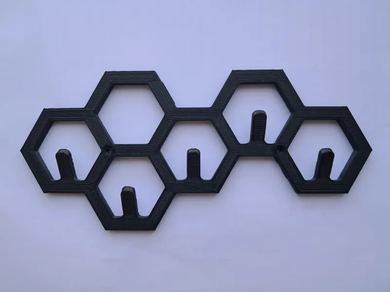 Key holder honeycomb