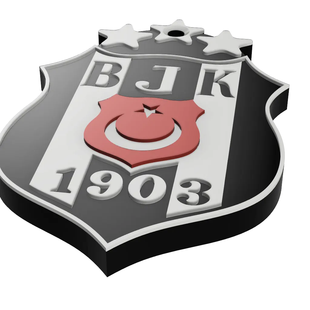 BEŞİKTAŞ 2025 LOGO ANAHTARLIK - 3 versiyon