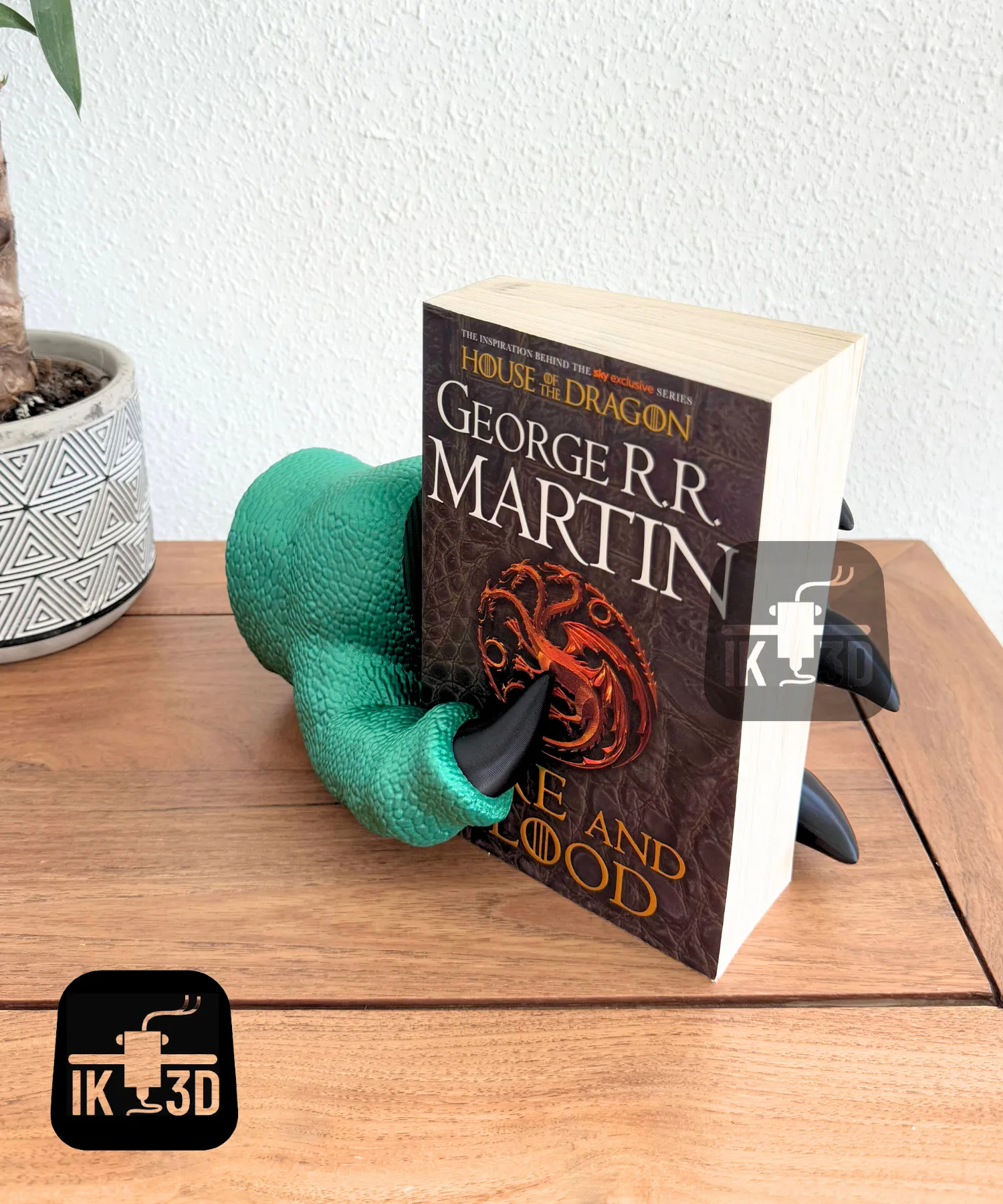 Dragon Claw Book Holder / No Supports / 3MF Included