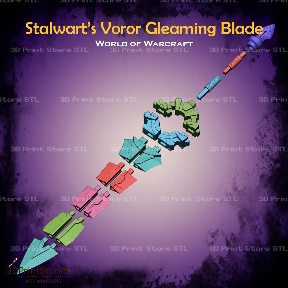 Voror Gleaming Blade Of The Stalwart From World Of Warcraft