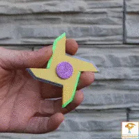 Falconsson - Grinder Shuriken Fidget Spinner (Multicolor)-0
