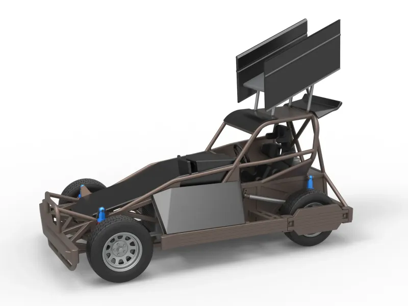 New Zealand Superstock car Version 2 Scale 1:25