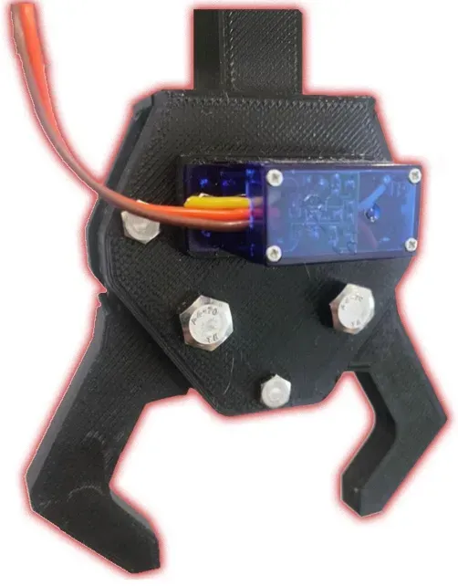 Robot Gripper - Servo Driven & Helical Gears