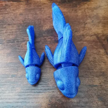 Flexi Betta Fish - Toys - PLA - 3D printed product - фото 21