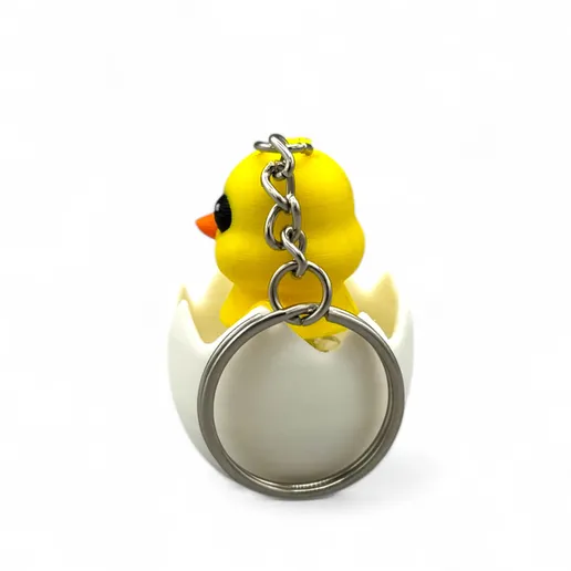 Hatchling Chick Clicker - Keychain Fidget