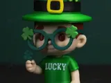 St. Patrick's Day Themed Model-4