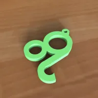 Zodiac Aries keychain-2