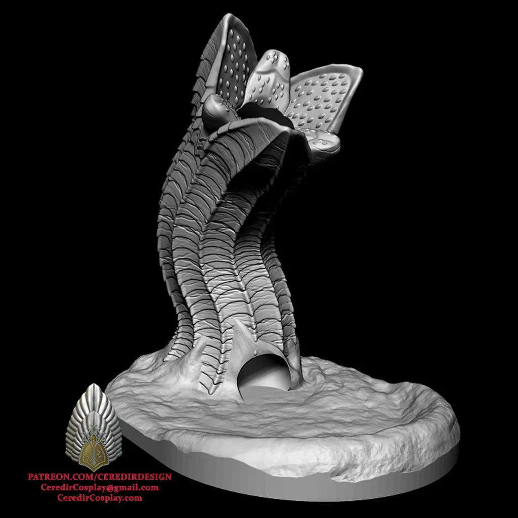 Dune Sandworm Dice Tower 3D DIGITAL DOWNLOAD