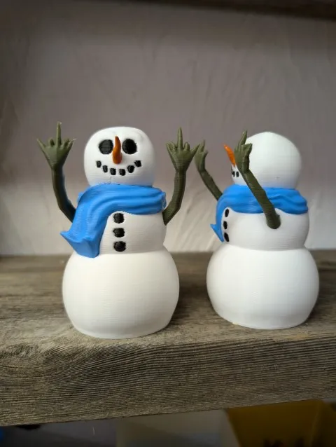 Snowman Rude No Background Other STL Download - Rude snowmanby Mr3DBeast