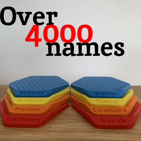 Personalised Coaster 2 (with names)-0