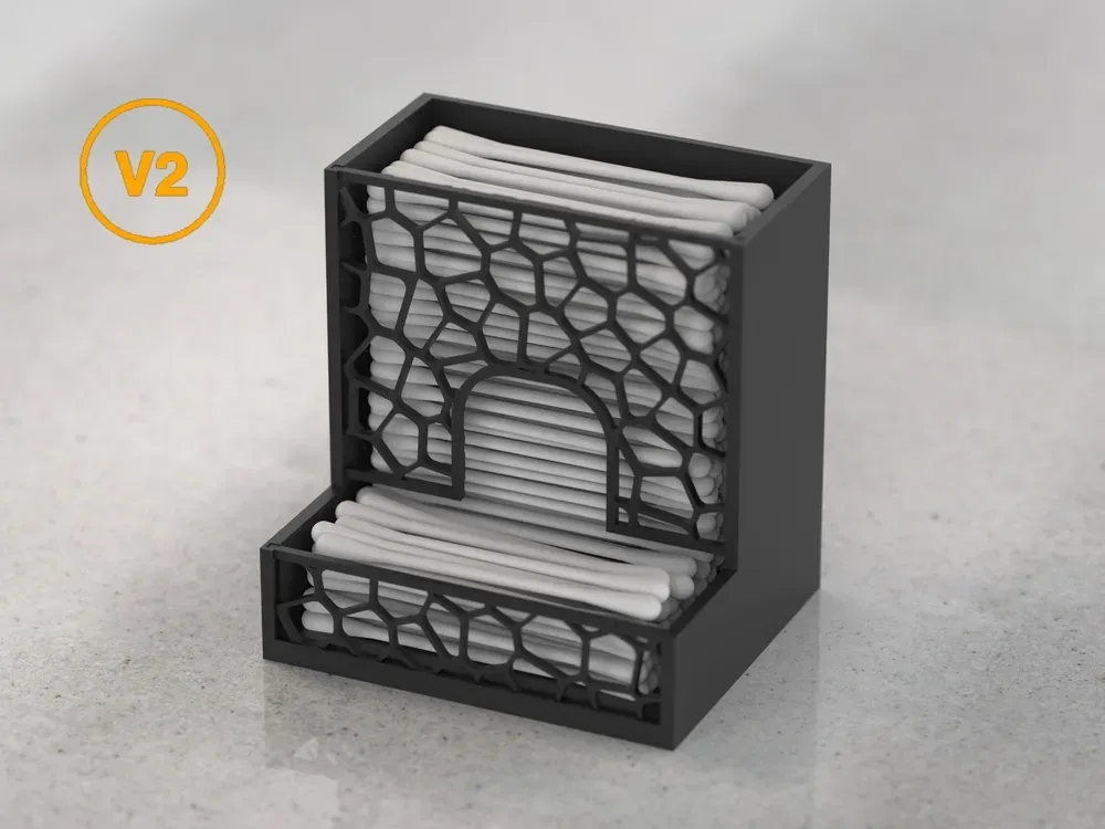 Voronoi Q-Tips Dispenser V2