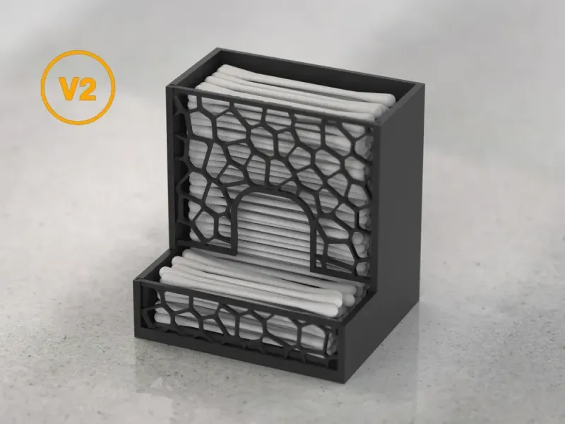 Voronoi Q-Tips Dispenser V2