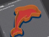 Dolphin beach sand mold-1