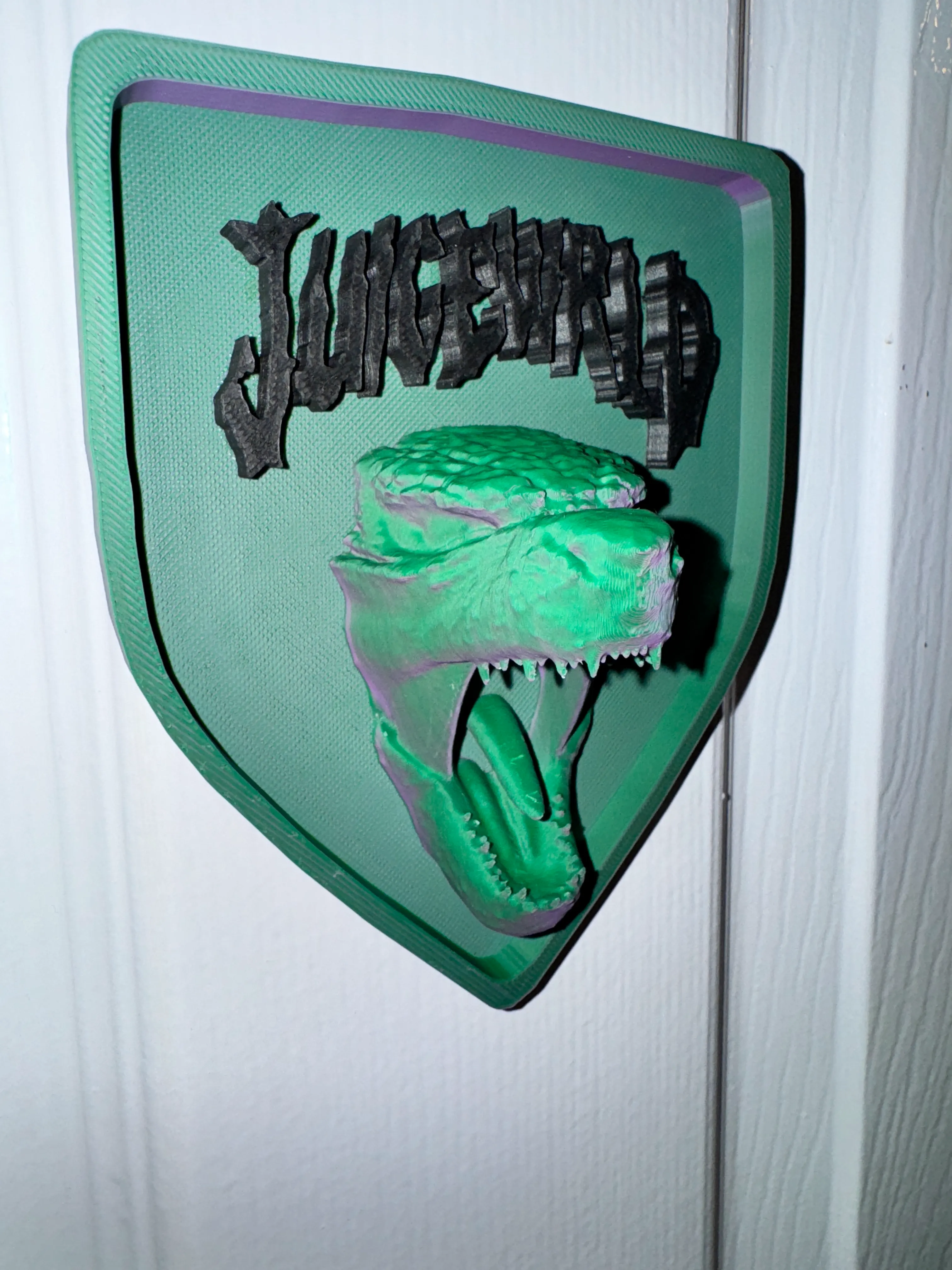 Juice Wrld Godzilla Plaque