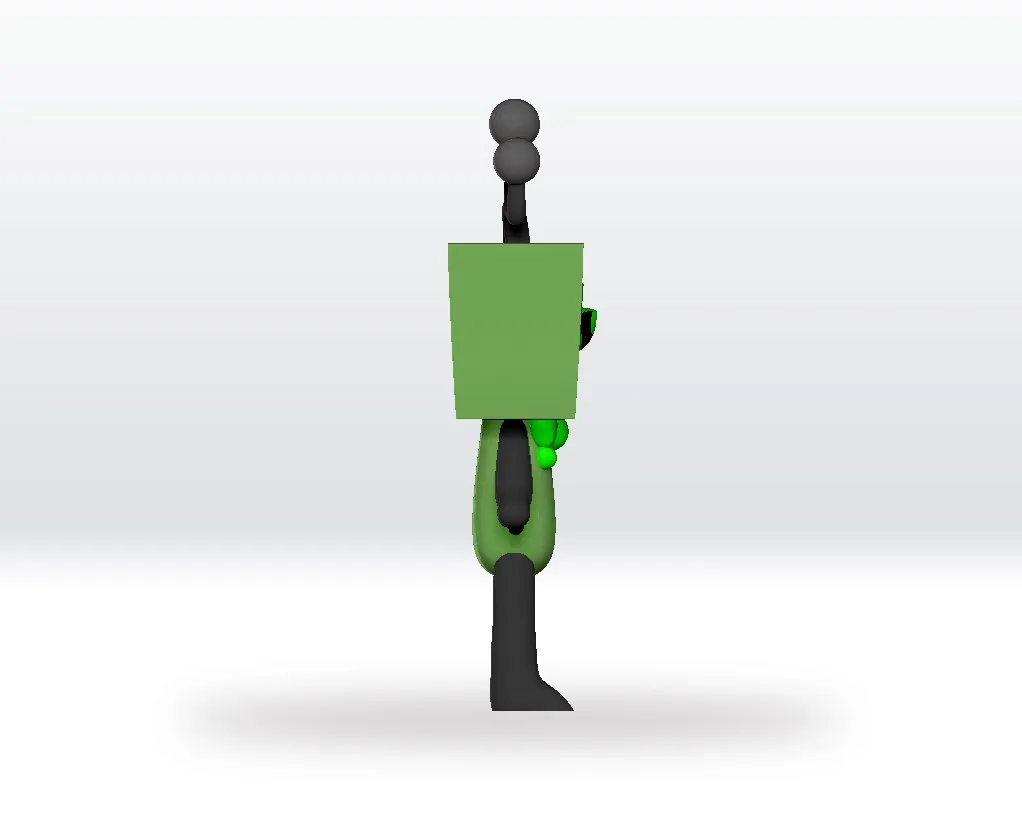 Dandy's World Vee STL file 3D Model Character Fanart