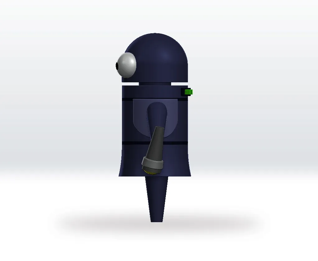 Repo Purple STL file 3D Model Character Fanart