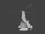 Ch46 Military helicopter-1
