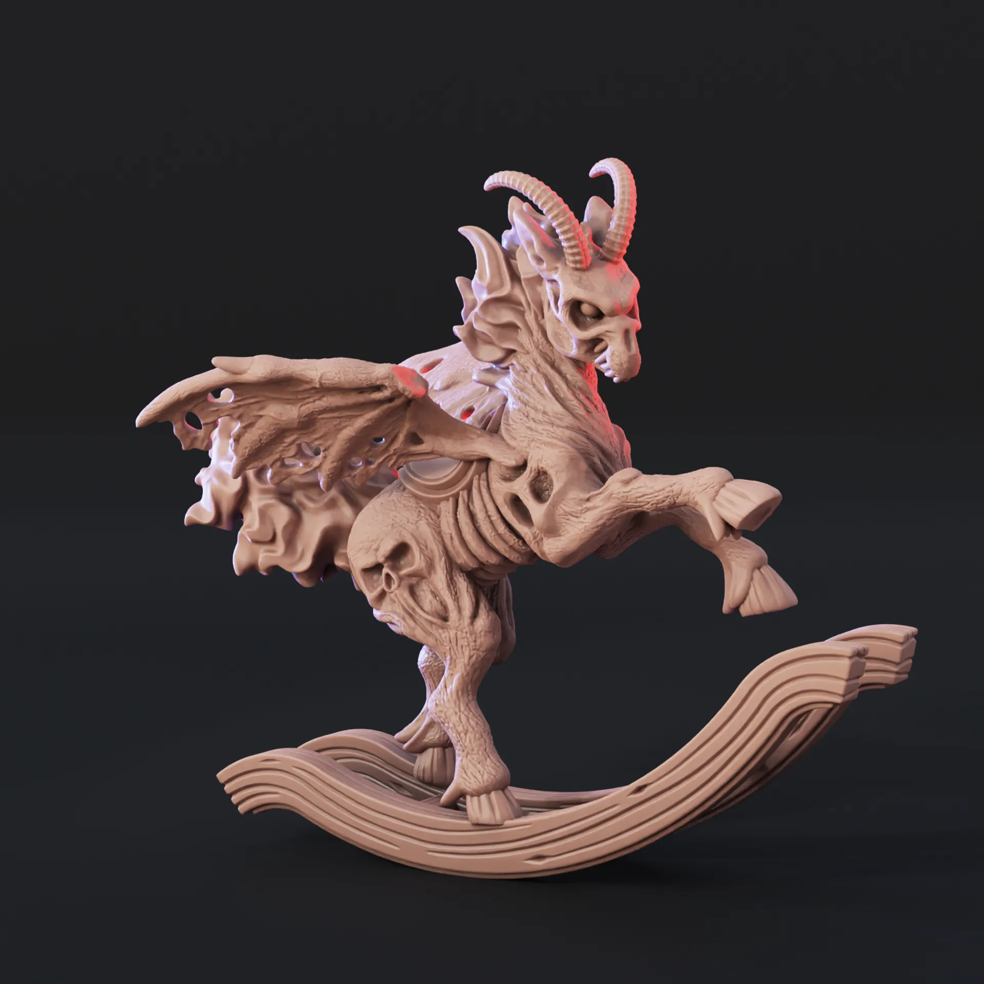 Demon Possessed Rocking Horse