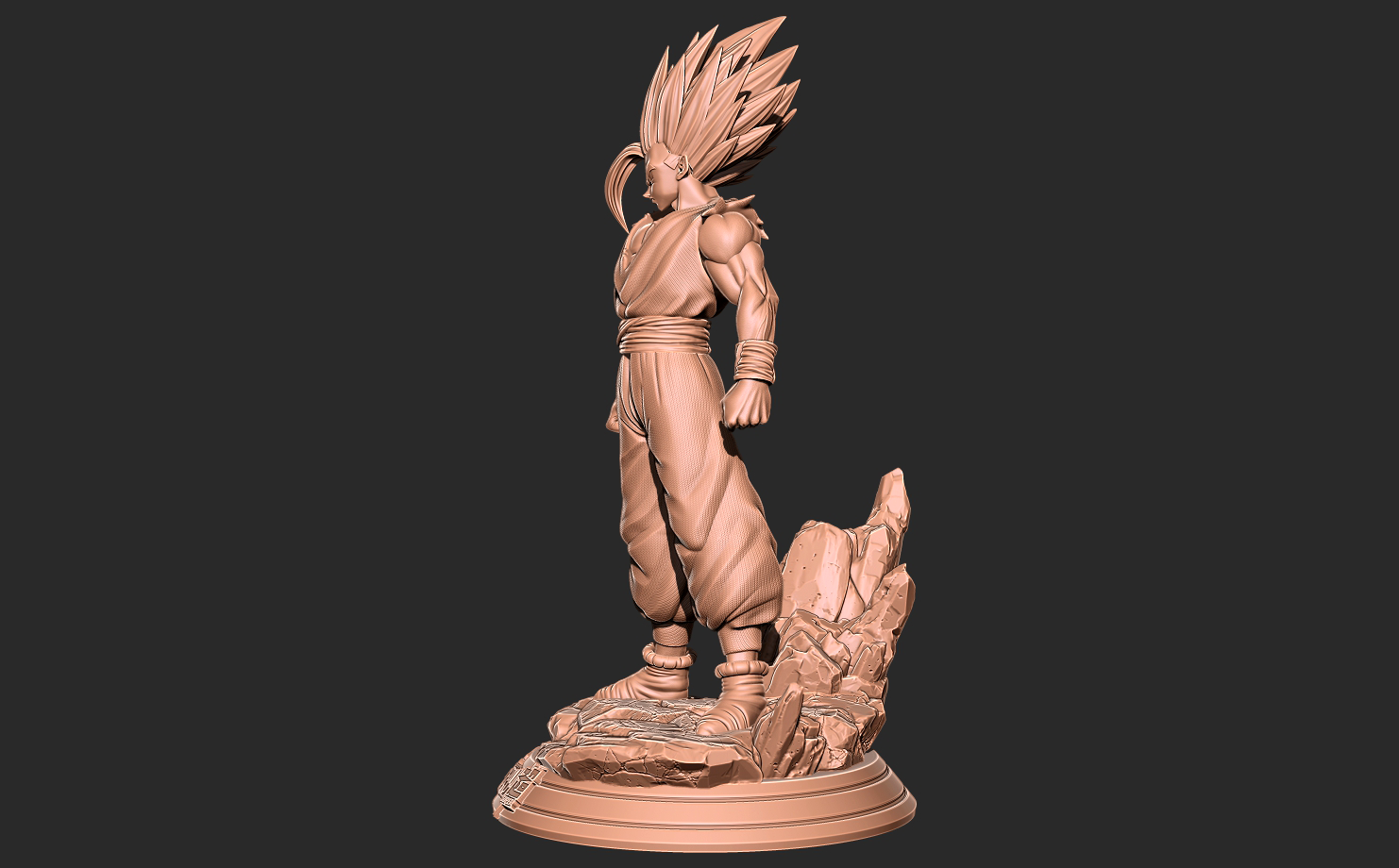 Gohan - Dragonball super 3D print model | 3D models download | Creality ...