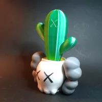 KAWS PLANTER WITH CACTUS (DIVIDED BY COLOURS)-4