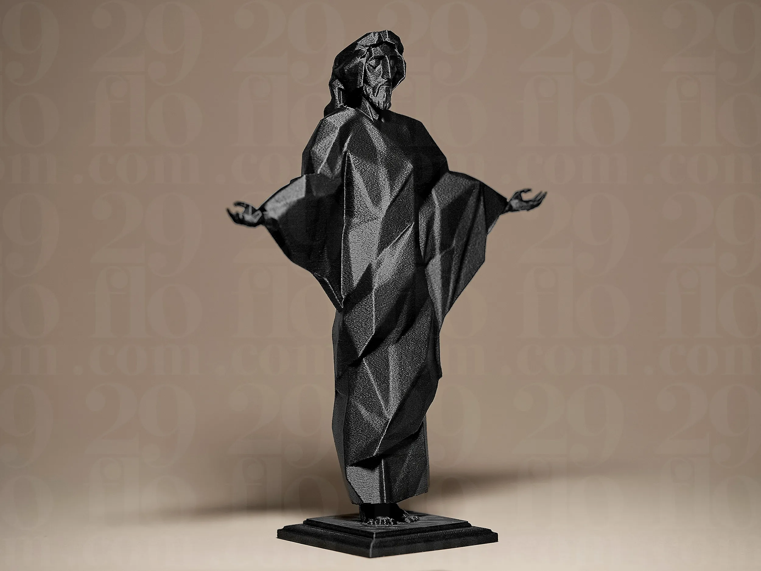 Geometric JESUS Statue
