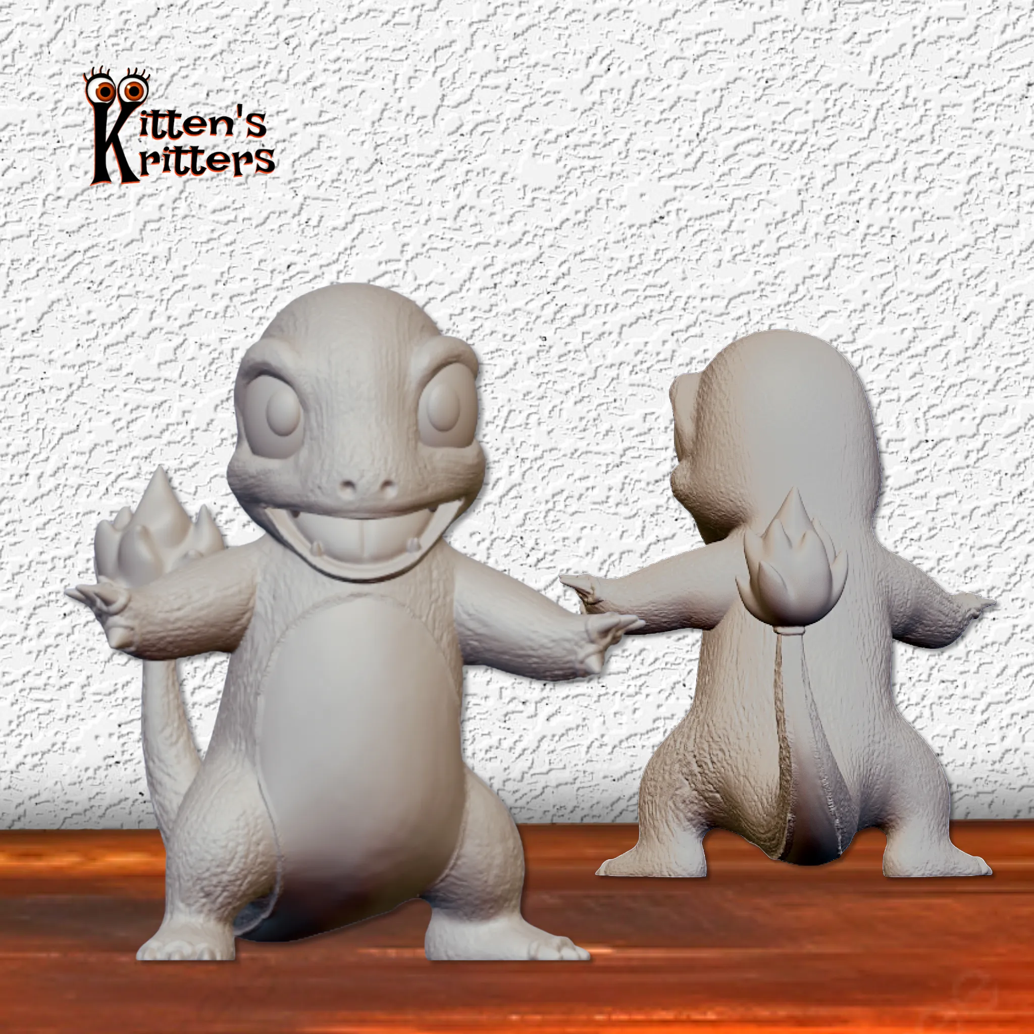Charmander Pokemon Plushie Figurine Fanart