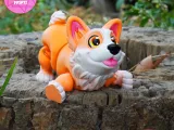 IMPRIMIR EN EL LUGAR LINDO PERRO CORGI FLEXI-2