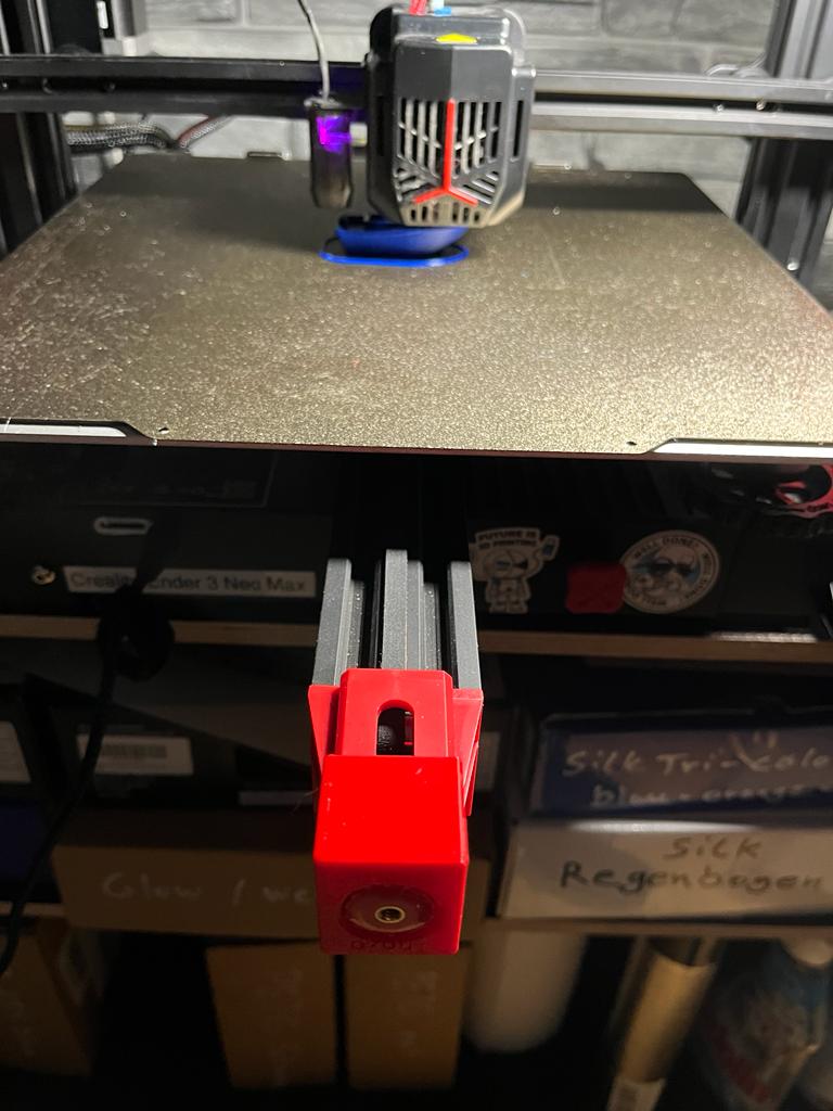 Ender 3 Max Neo Knob lock for belt tensioner 3D models download