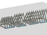 Vinyl Shelf Stand V4-2