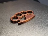 Brass knuckles chip clip holder-2