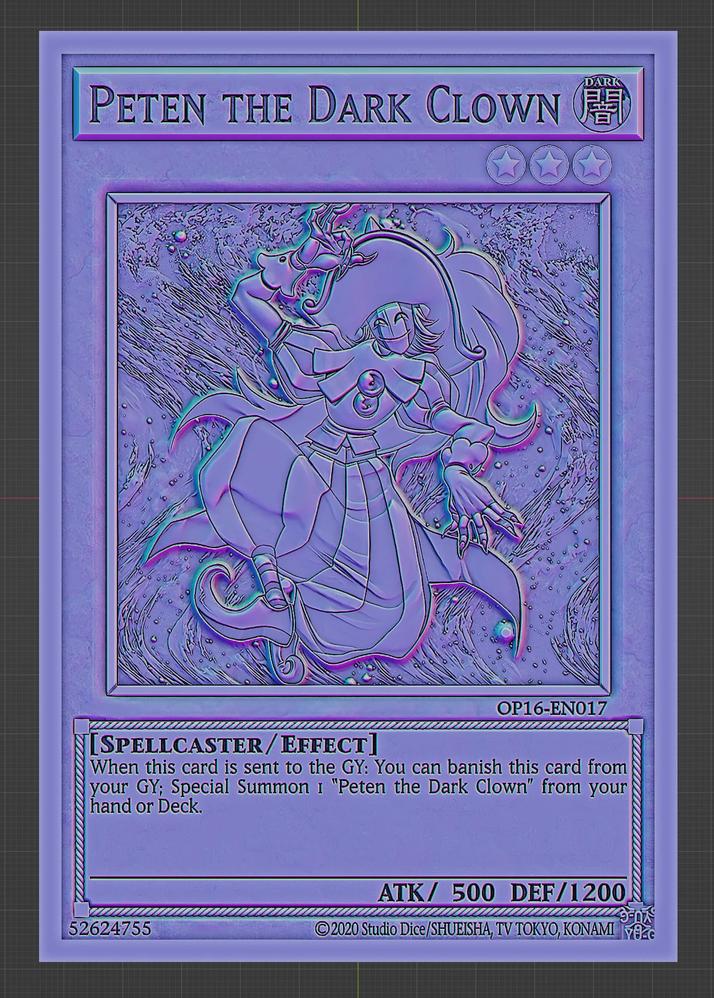 Peten the Dark Clown - yu-gi-oh!