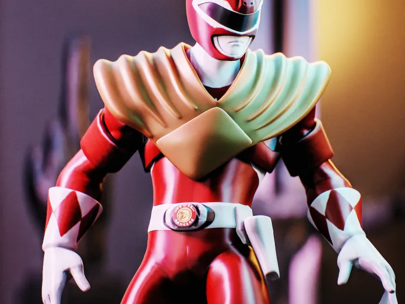 Red Power Ranger - Jason Lee Scott - Power Rangers series 90