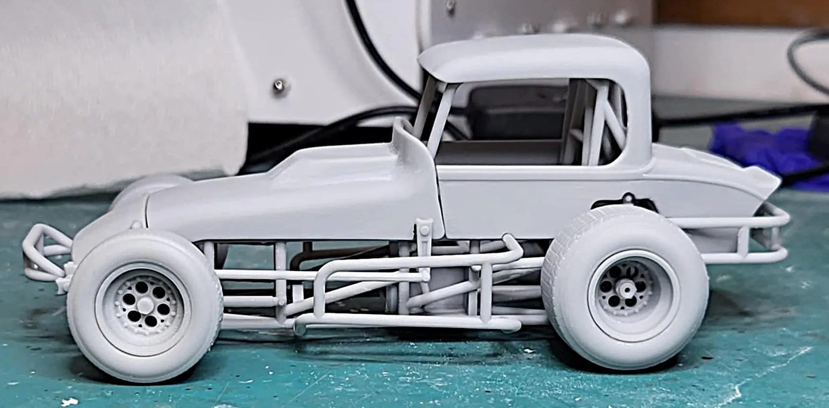 Vintage Sprint car Version 2 Scale 1:25-1