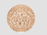 Flower Pattern Christmas Ball-1