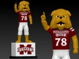 NCAA - Bully mascot -  Mississippi State University - 3d pri-1